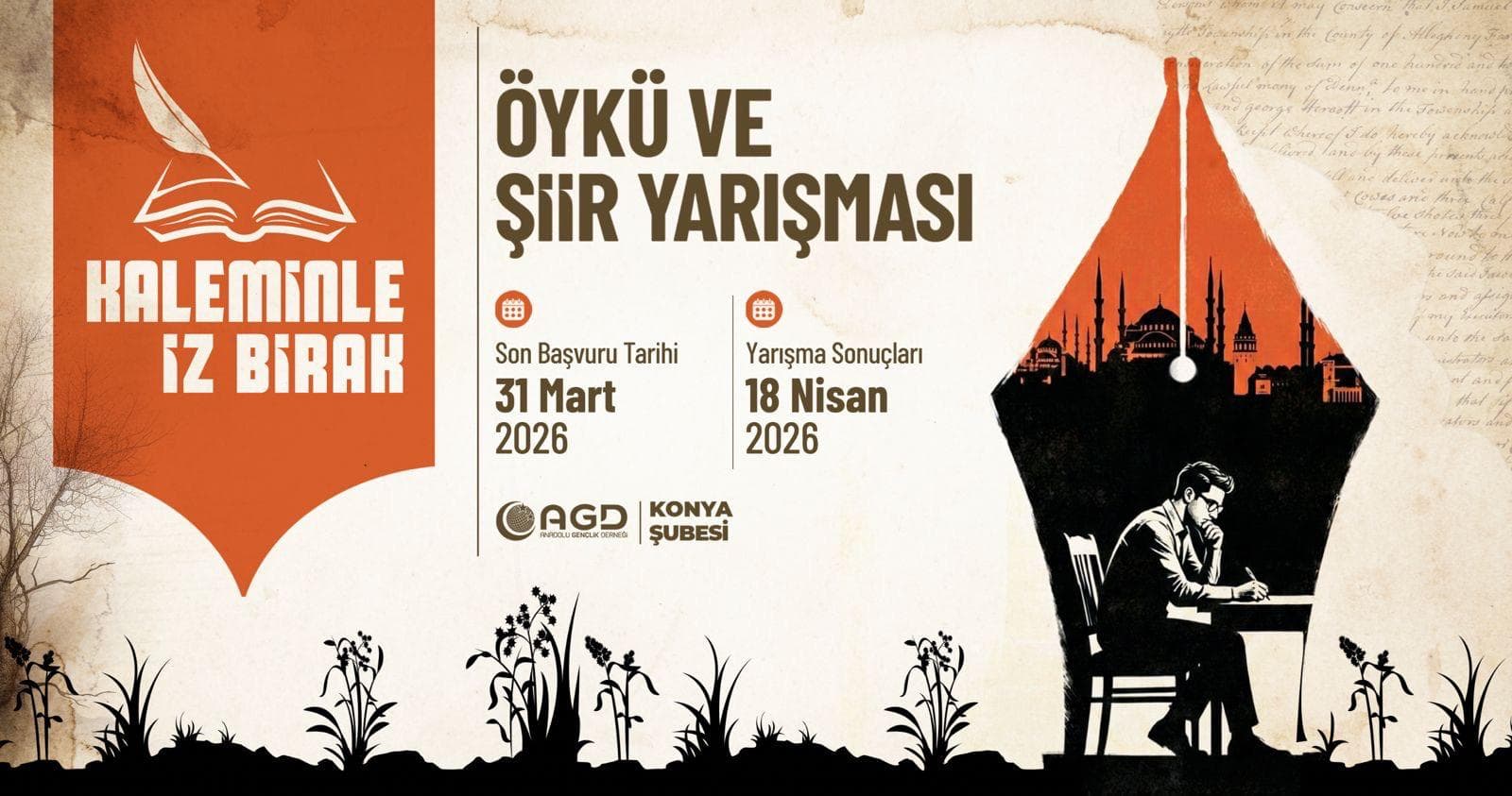 KALEMİNLE İZ BIRAK - Öykü ve Şiir Yarışması